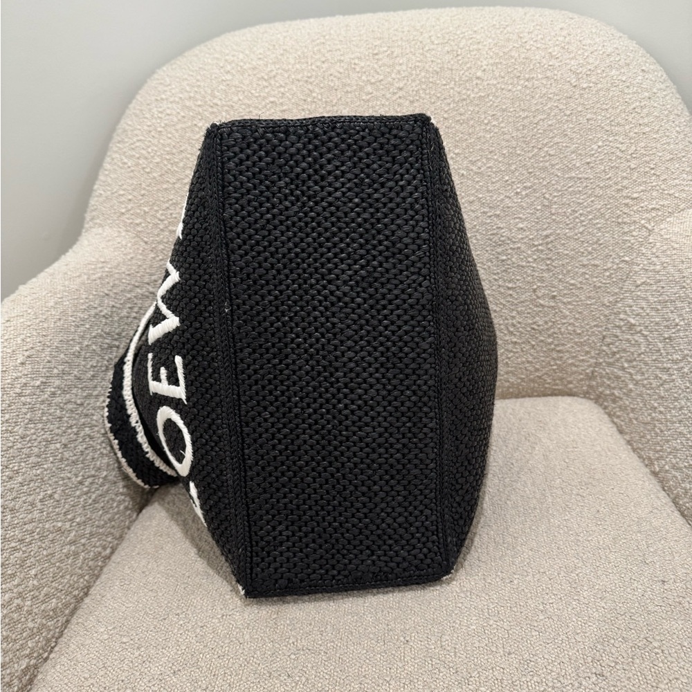 Loewe large black Raffia Paula collab - Picture 12 of 13